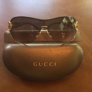 Gucci sunglasses and case